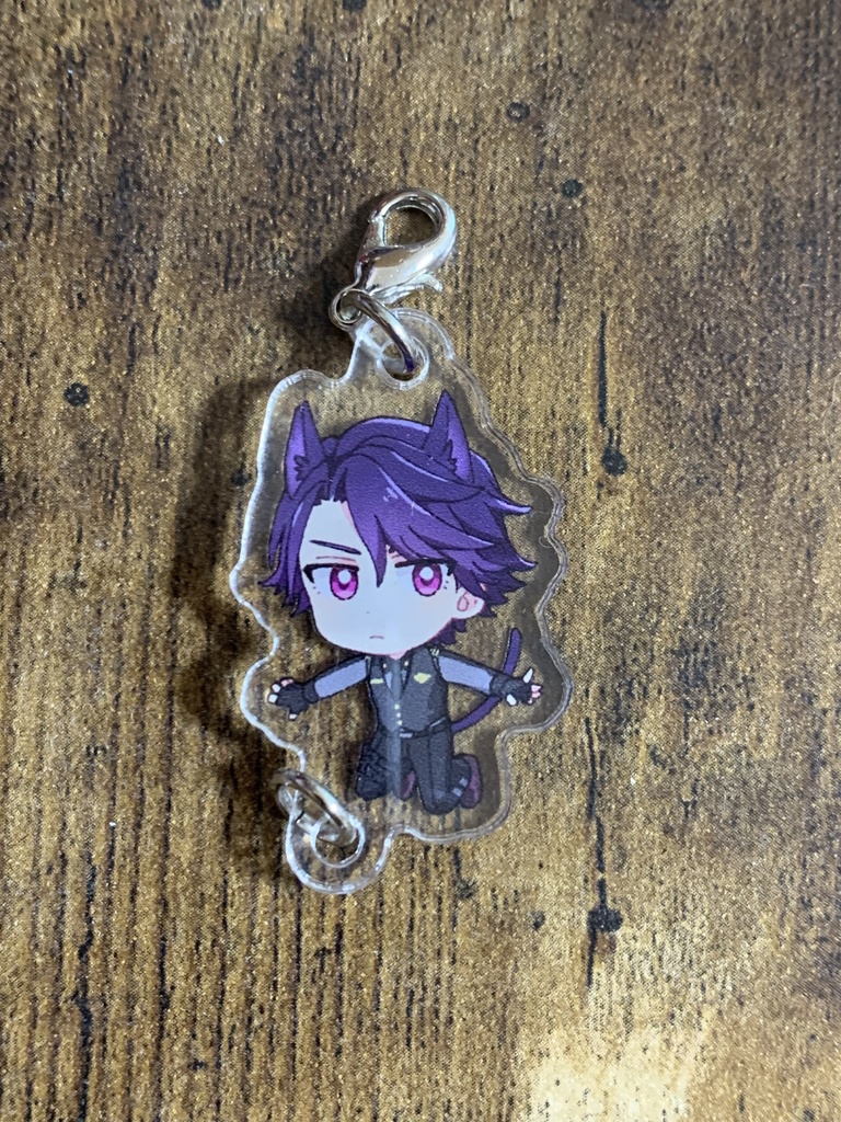 10期&兄弟アクリルチャーム(バラ)