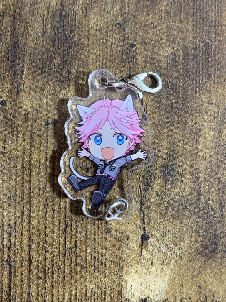 10期&兄弟アクリルチャーム(バラ)