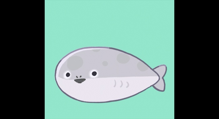 Live2Dモデル🦈およいでるだけのサカバンバスピス(◉▼◉)