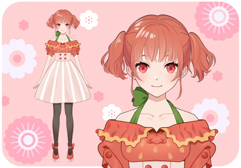 Live2Dモデル🍓女の子🍓