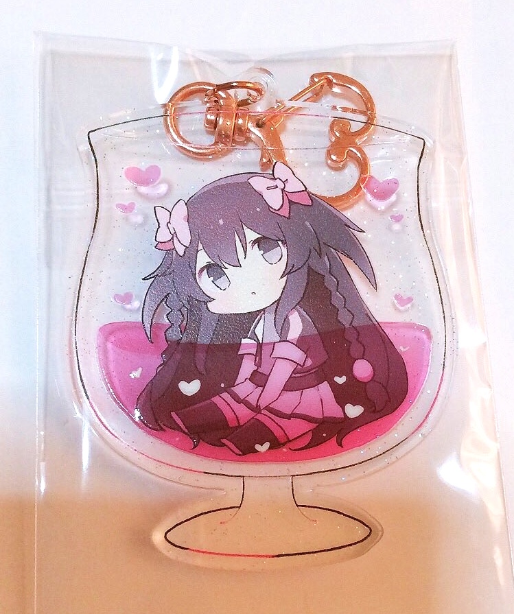 プラム-グラスアクキー