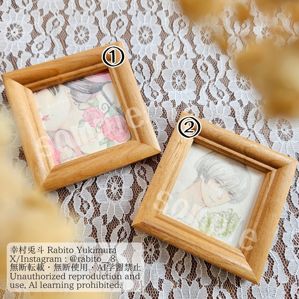 【ミニ額原画】