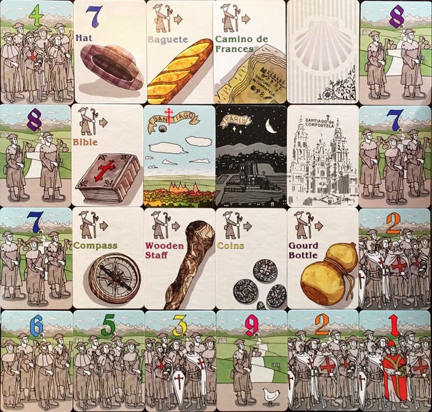 SANTIAGO de COMPOSTELA 基本セット + 拡張セット