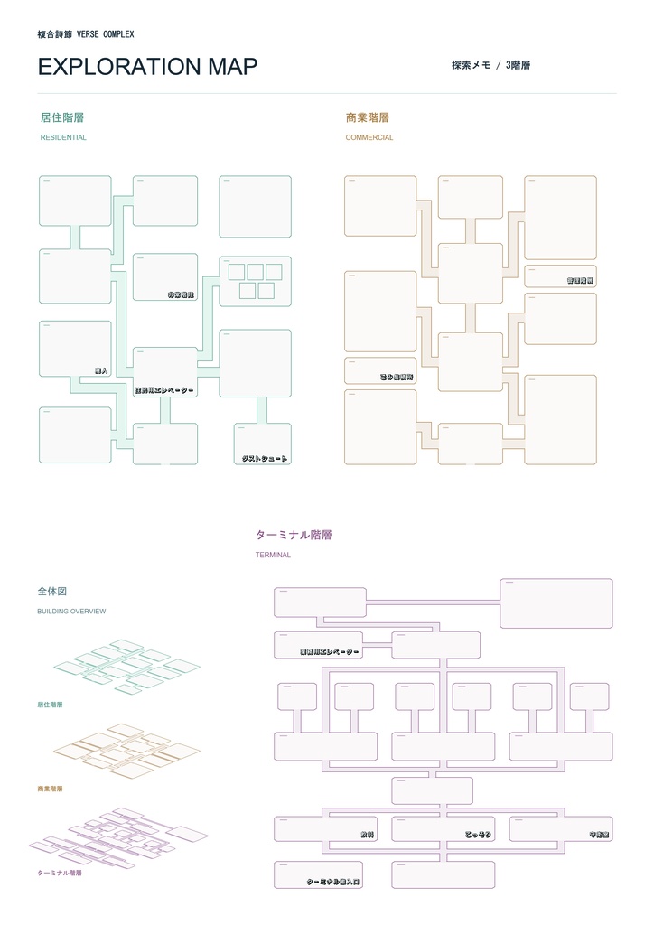 複合詩節 VERSE COMPLEX はらわたの路地へⅡ論理秘薬 ゲームブックその1