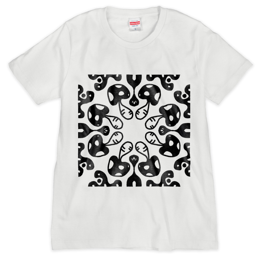 A kinoko the universe  Tシャツ　白