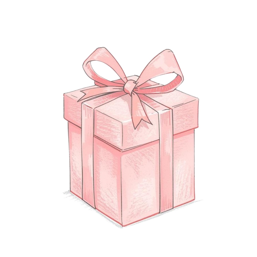 🎄 ピンクガーリー クリスマスクリップアートセット 🎄