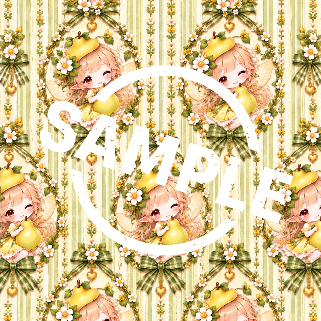 Sweet Pear Digital Paper Collection ðð¿ 3000Ã3000pix