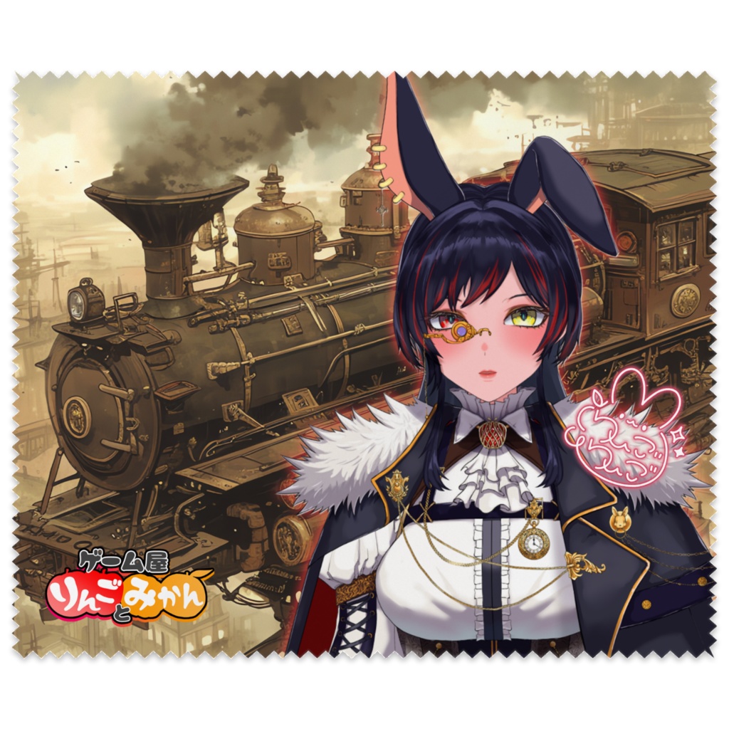 りんごりんごメガネクロス