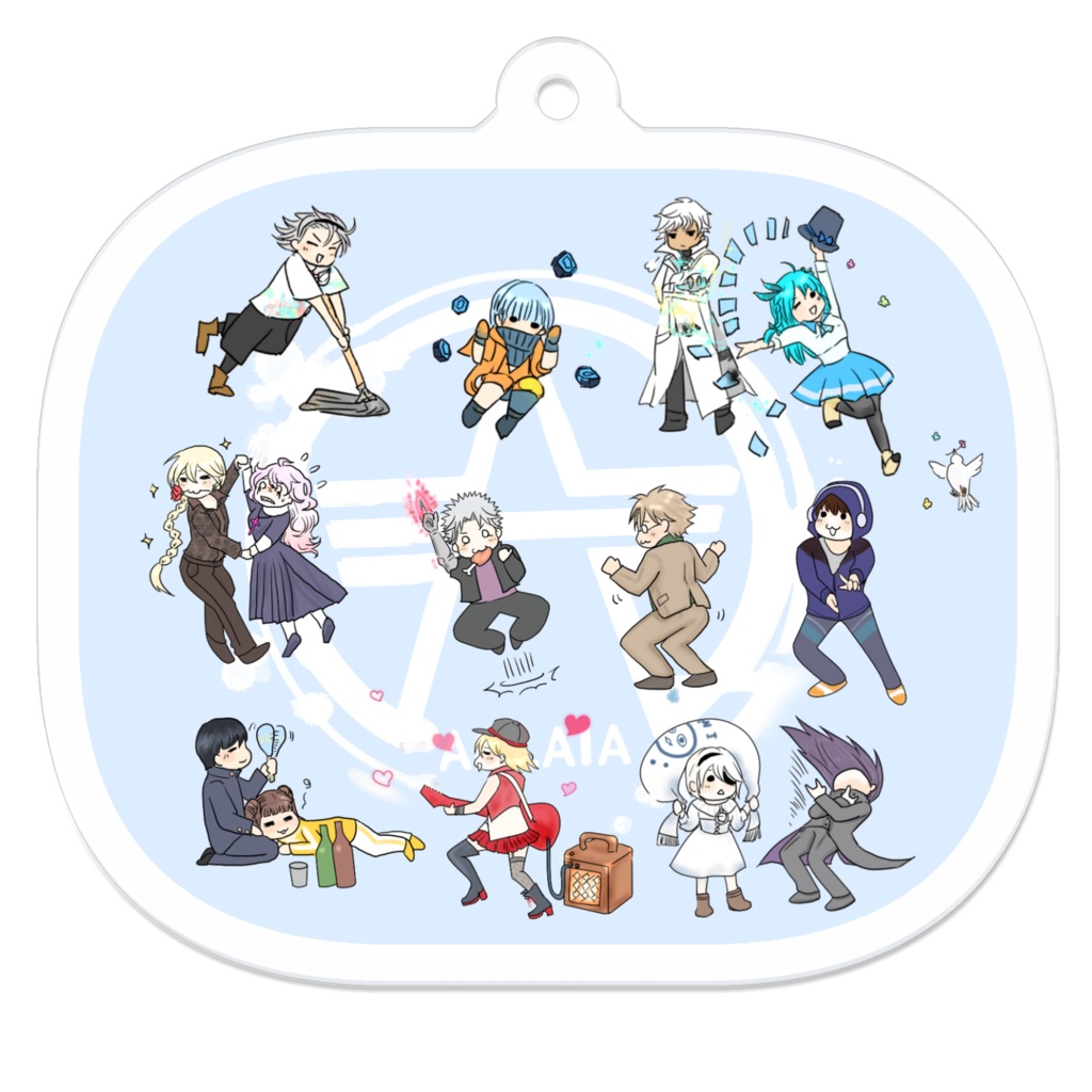 【ブラサバ】PZゾーンアクキー