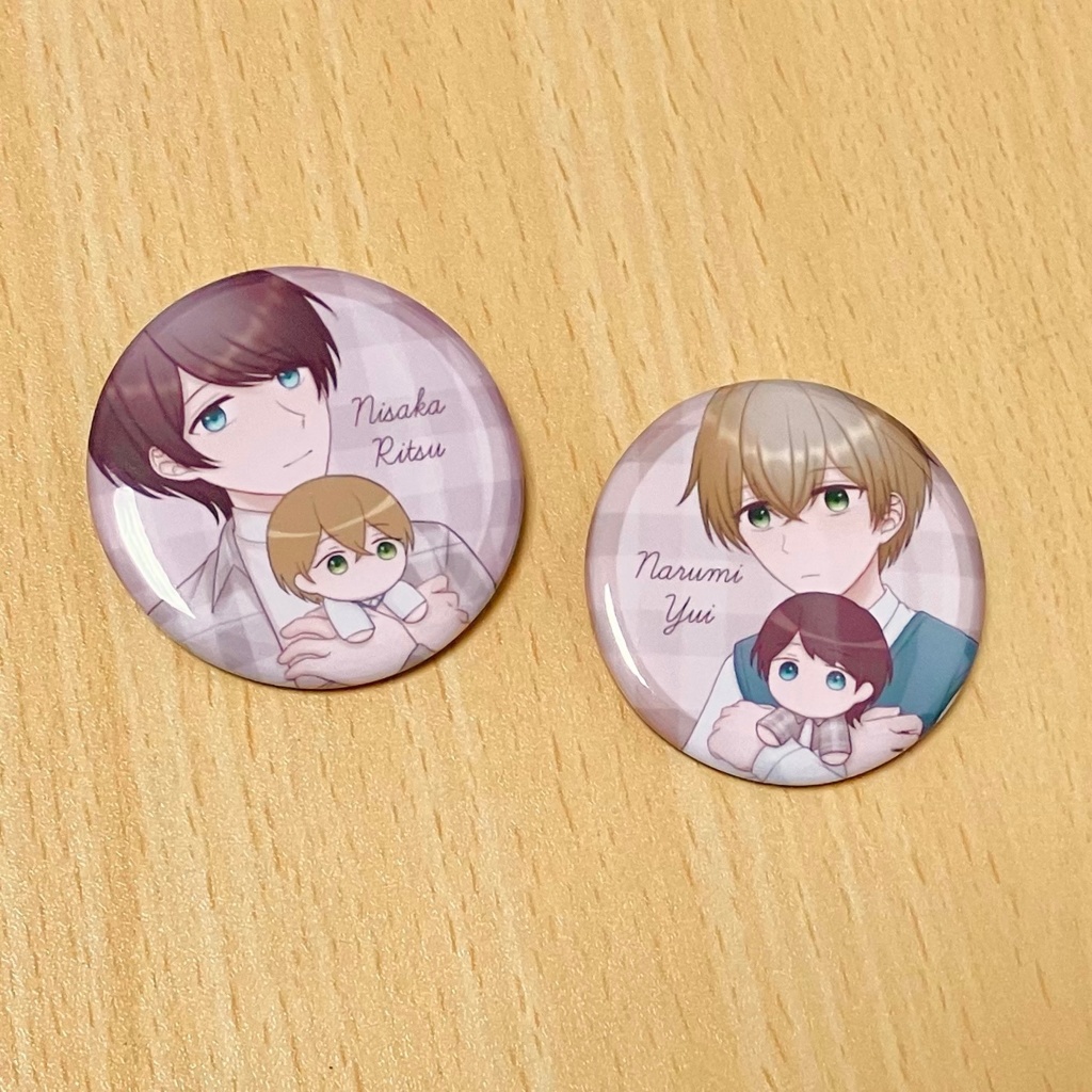 みのこい缶バッジ