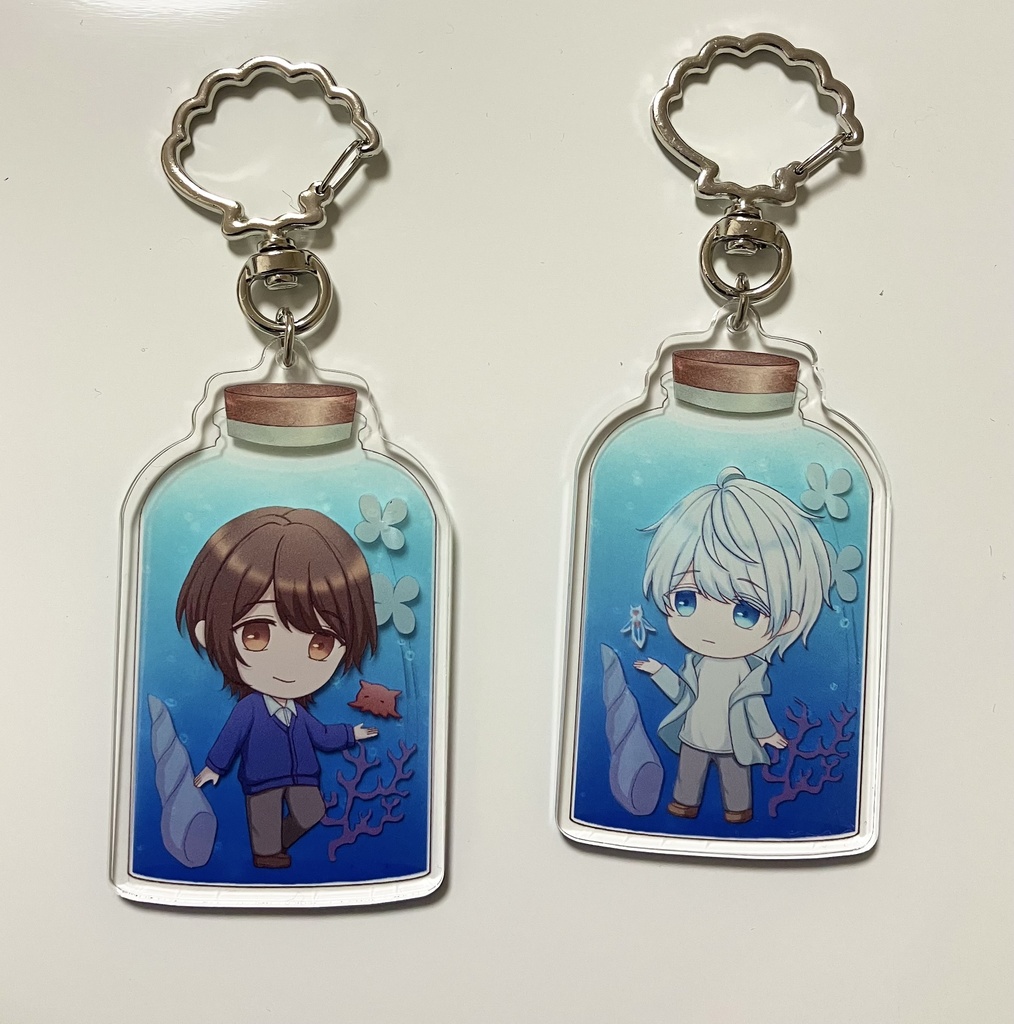 深海のまどろみアクリルキーホルダー