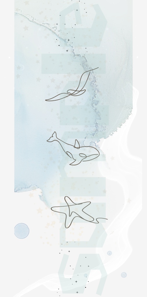 iPhoneケース ♢ うみ