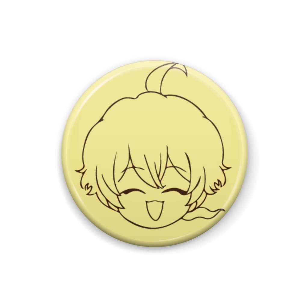 ころころウルシュくん 缶バッチ