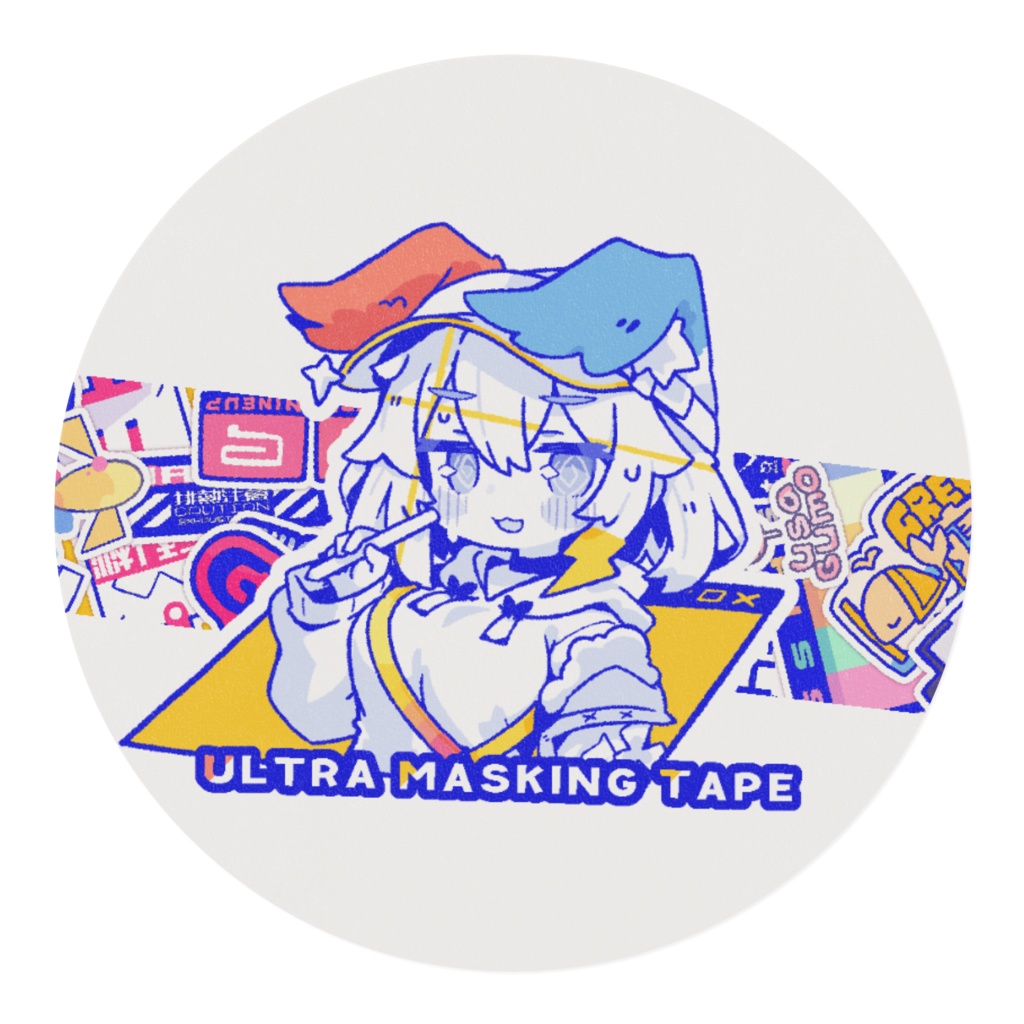 ウルトラロゴモドキステッカーボムマステ