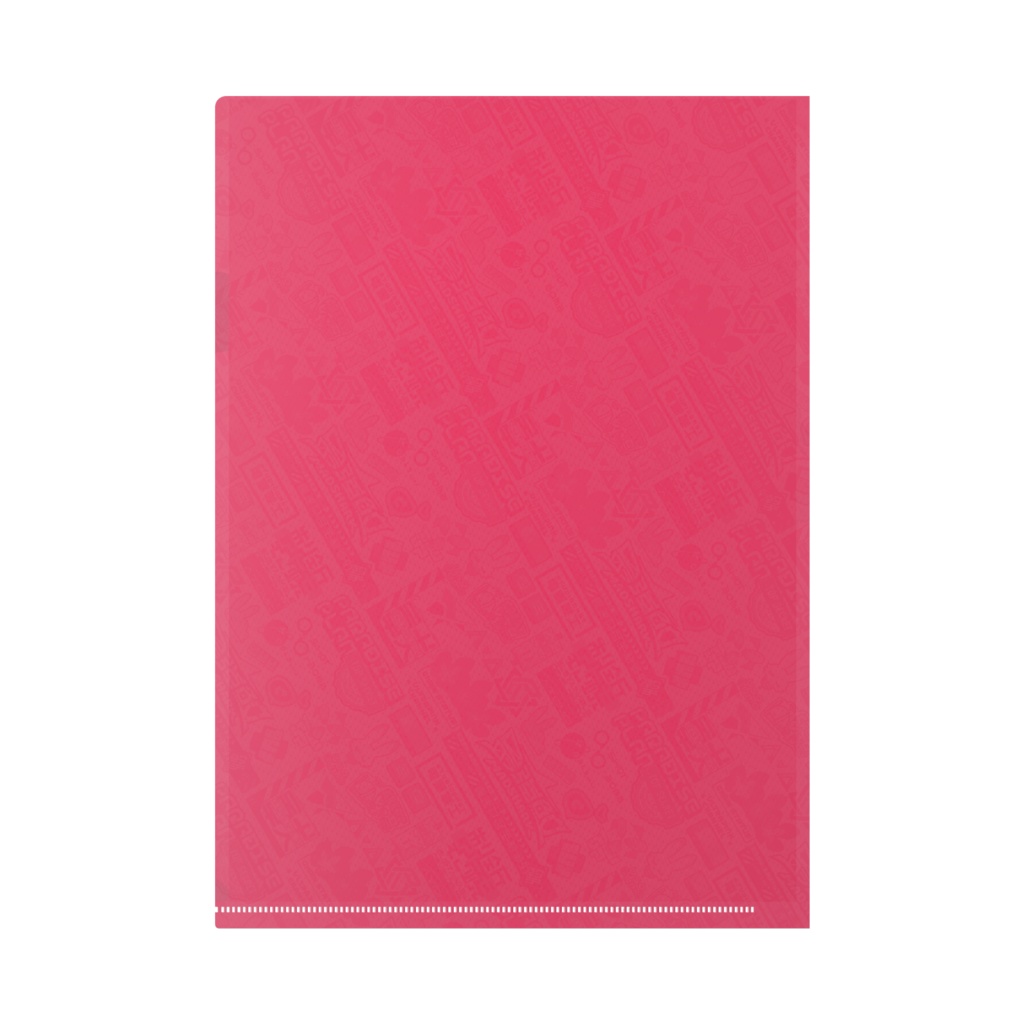 ウルトラピンクちゃん11B号クリアファイル -Illustration/うめなっとう先生