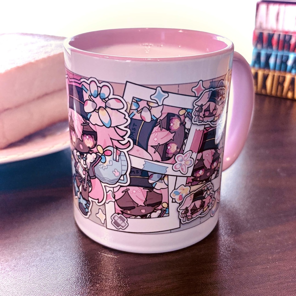 下書き ウルトラピンクちゃん11B号カラーマグ -Illustration/此田先生