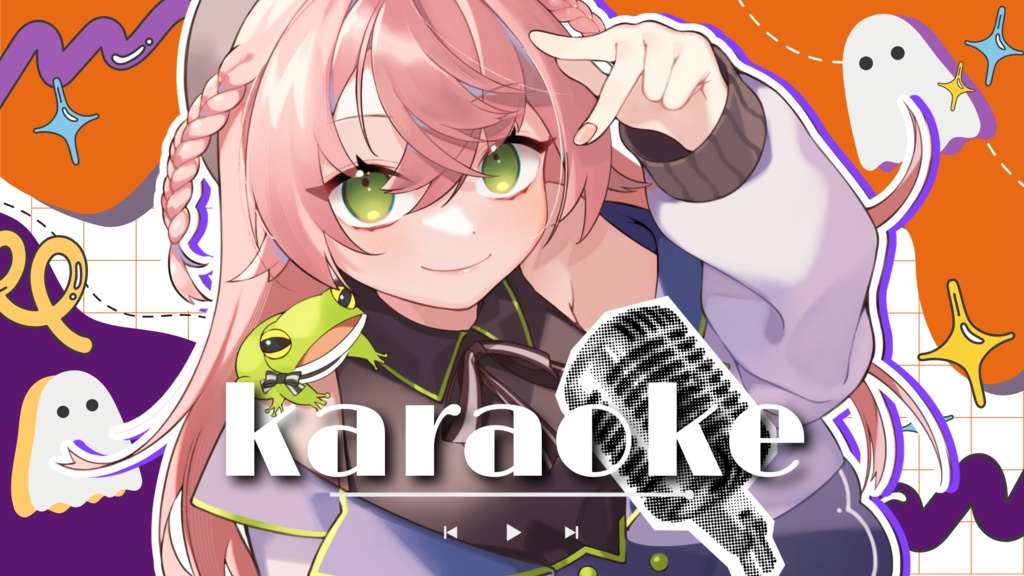 【✧ ハロウィン ✧】歌枠配信用【Vtuberさん・配信者さん向け】