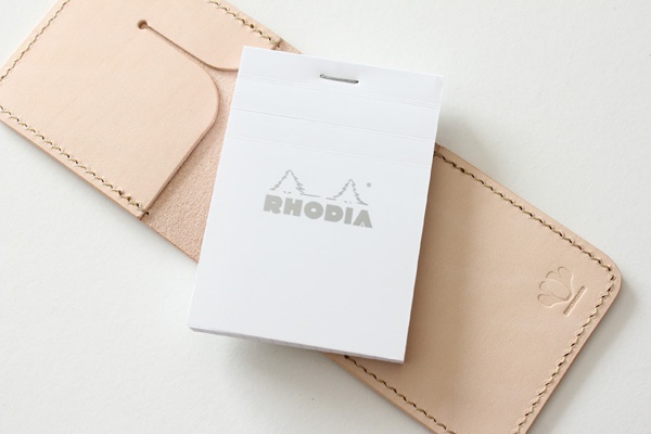 メモ帳ケース / ロディア No.11 オレンジ サイ