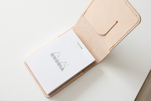 メモ帳ケース / ロディア No.11 オレンジ サイ