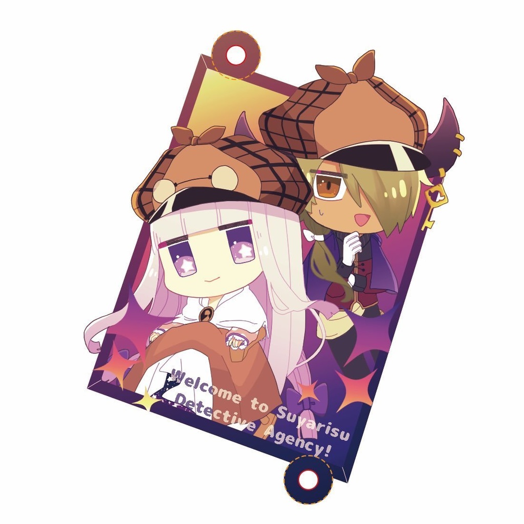 探偵パロアクリルキーホルダー