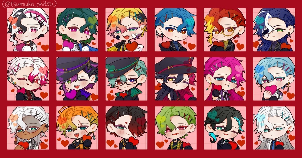 アイドルシールセット