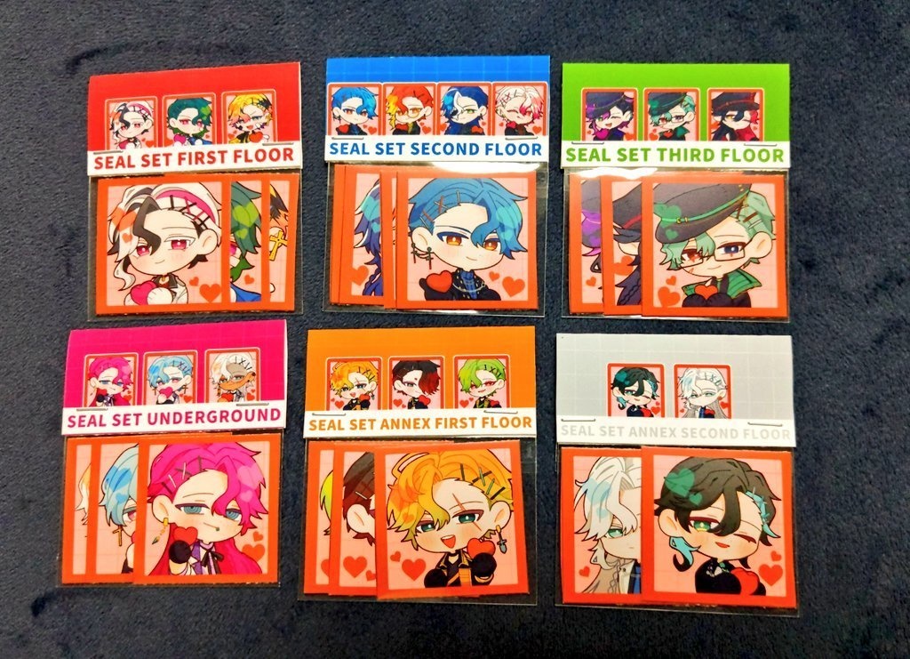 アイドルシールセット