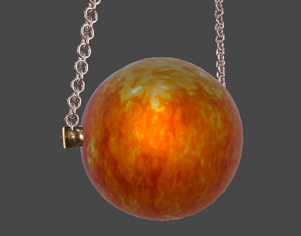 【無料】【VRChat想定】ピアスアクセサリー~太陽系惑星~