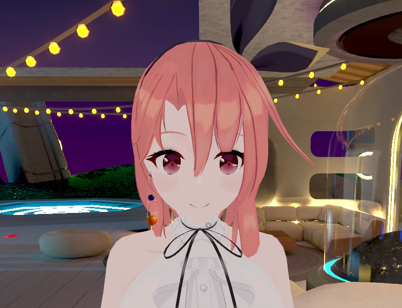 【無料】【VRChat想定】ピアスアクセサリー~太陽系惑星~