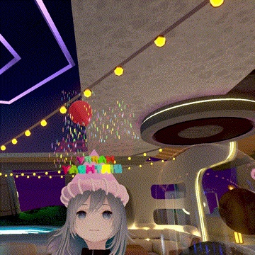 【VRChat想定】バースデイハット~本日の主役。誕生日ハット~
