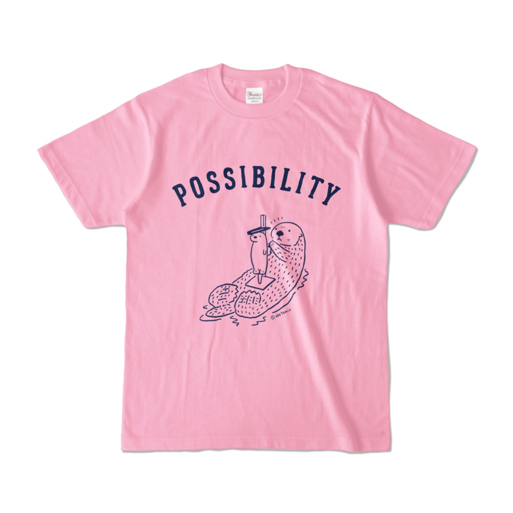 ラッッッコ Tシャツ「可能性」ピーチ