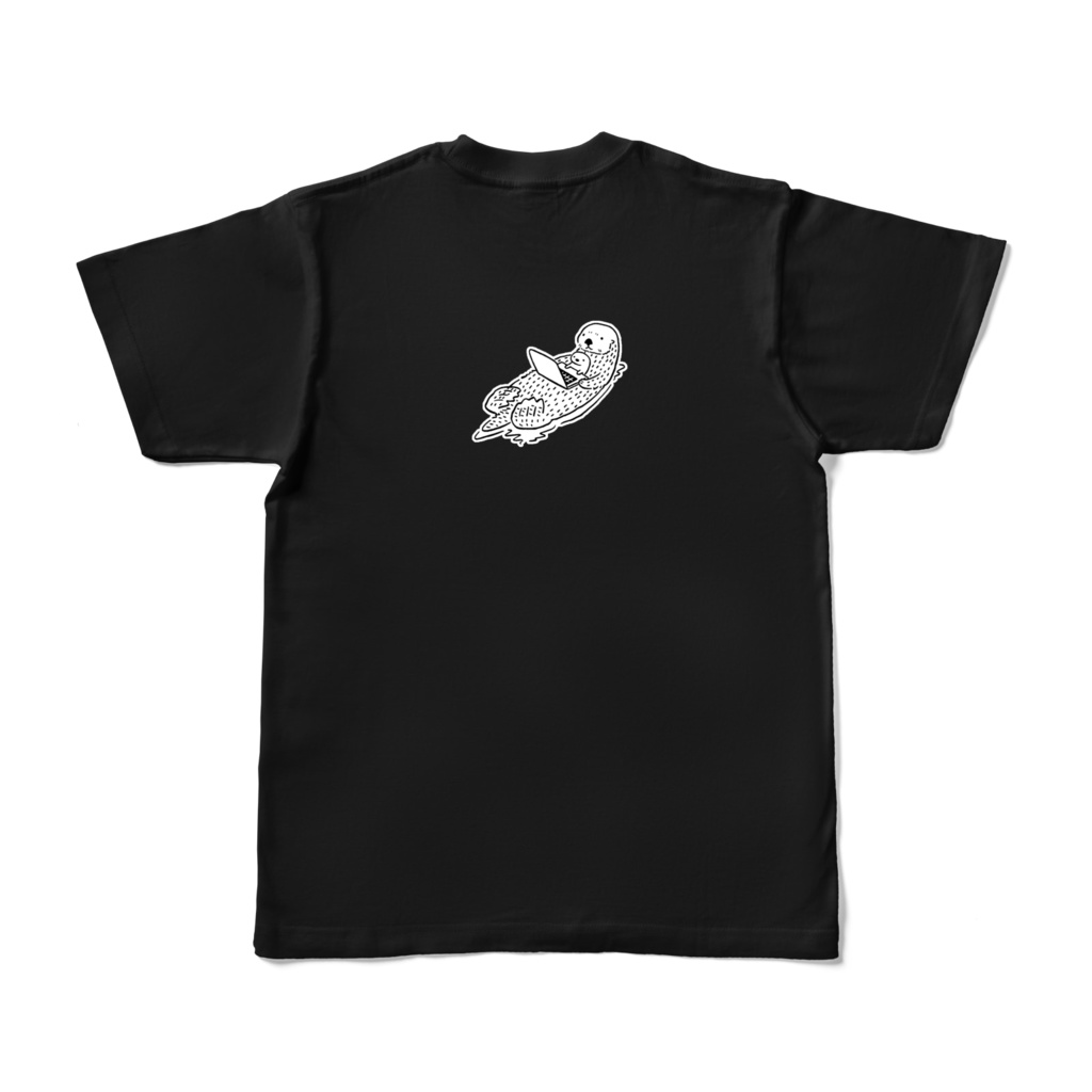 ラッッッコ Tシャツ「オンライン」ブラック