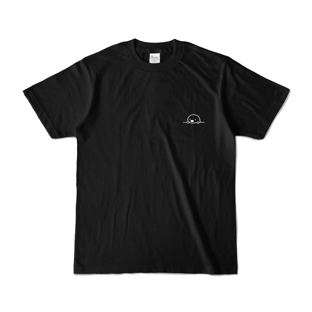 ラッッッコ　Tシャツ　「子ラッコ」 黒