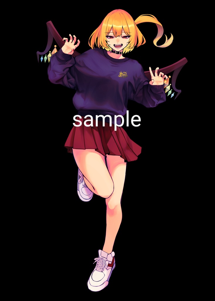 フランドール・スカーレット(ストリートスタイル) アクリルスタンド