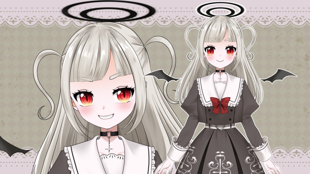 Live2D汎用モデル　悪魔の女の子