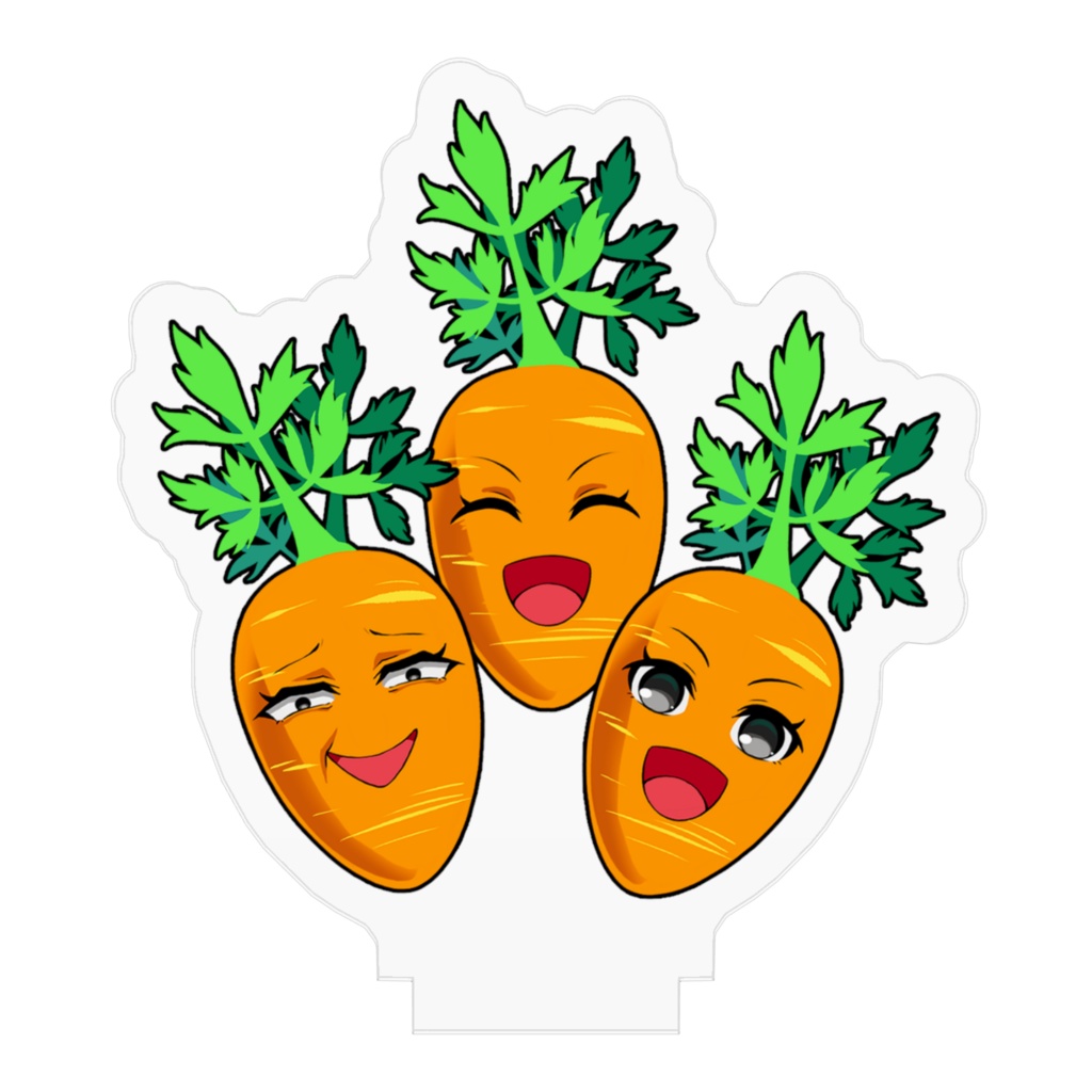 花咲人参子アクリルスタンド【3faceVer】