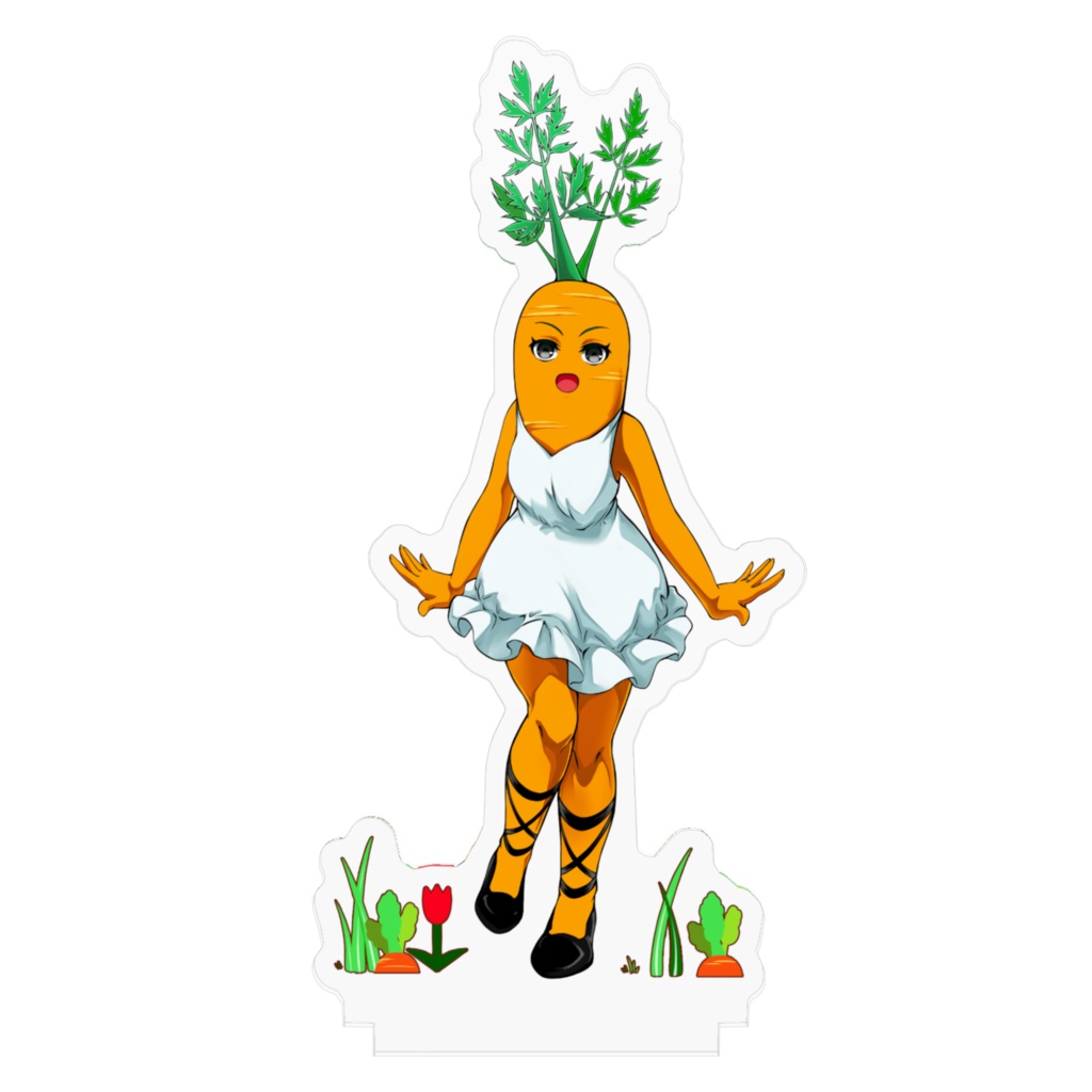 花咲人参子アクリルスタンド【立ち絵Ver】