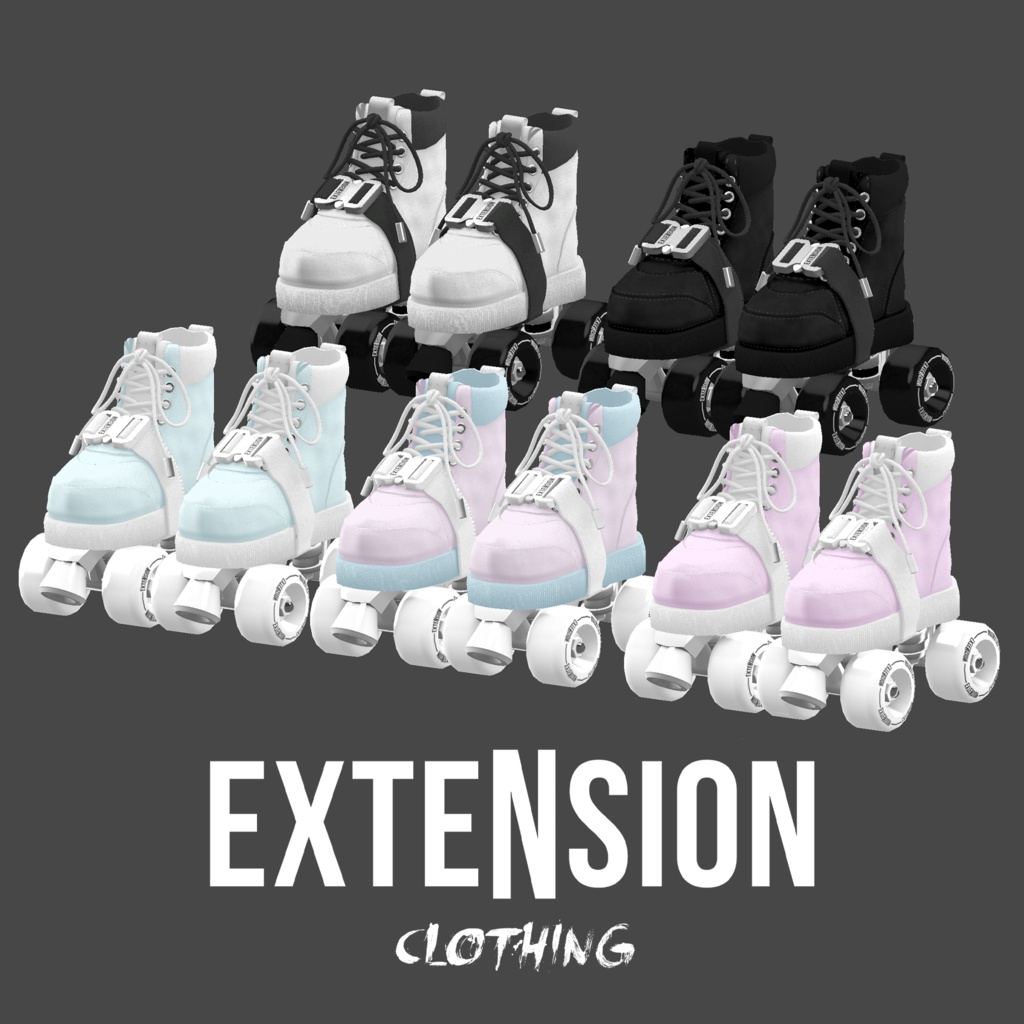 ゆめかわローラースケート - EXTENSION CLOTHING - BOOTH
