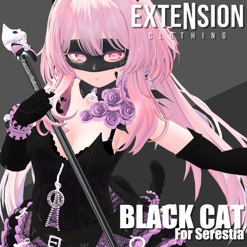 BLACK CAT For SERESTIA - EXTENSION CLOTHING - BOOTH