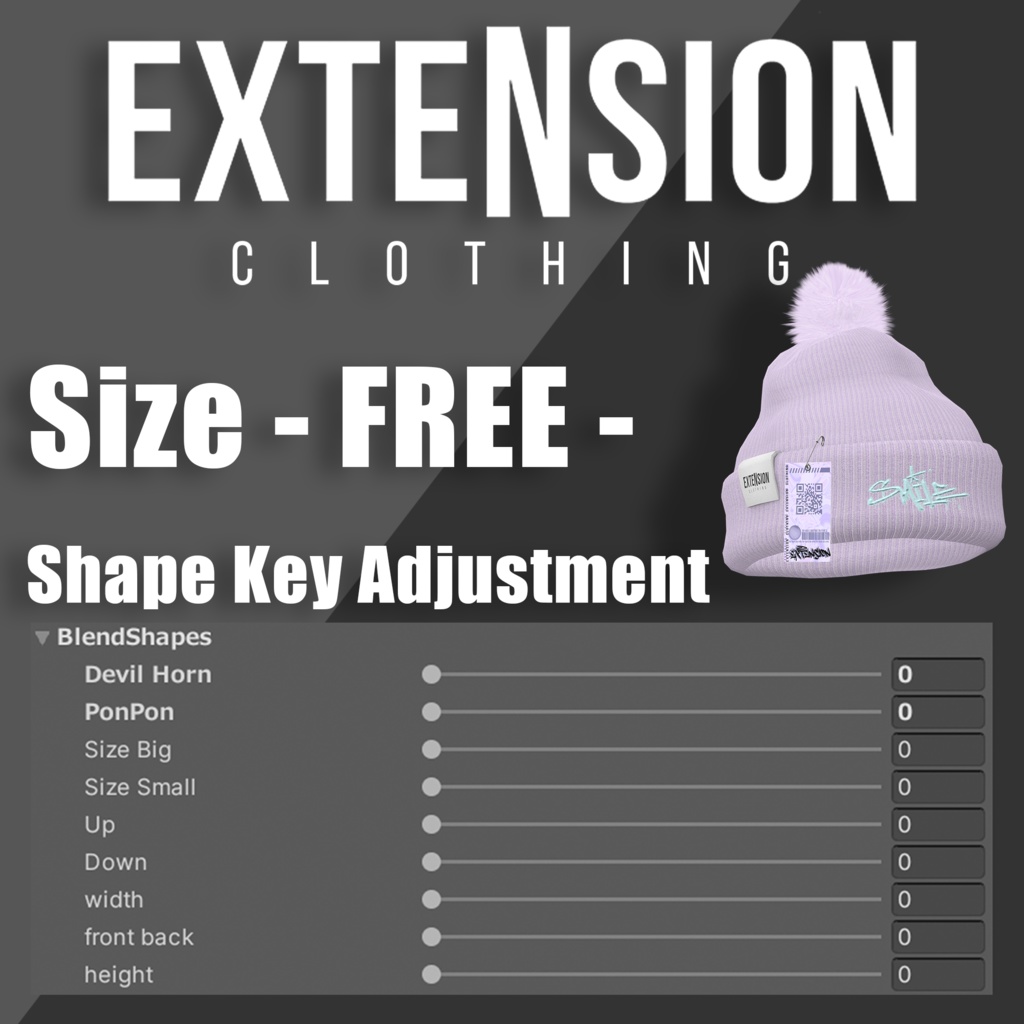 Shape Knitcap ニットキャップ