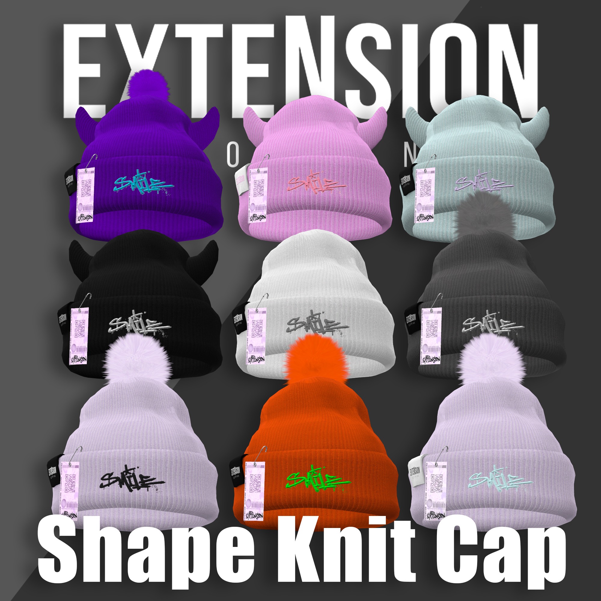 Shape Knitcap ニットキャップ