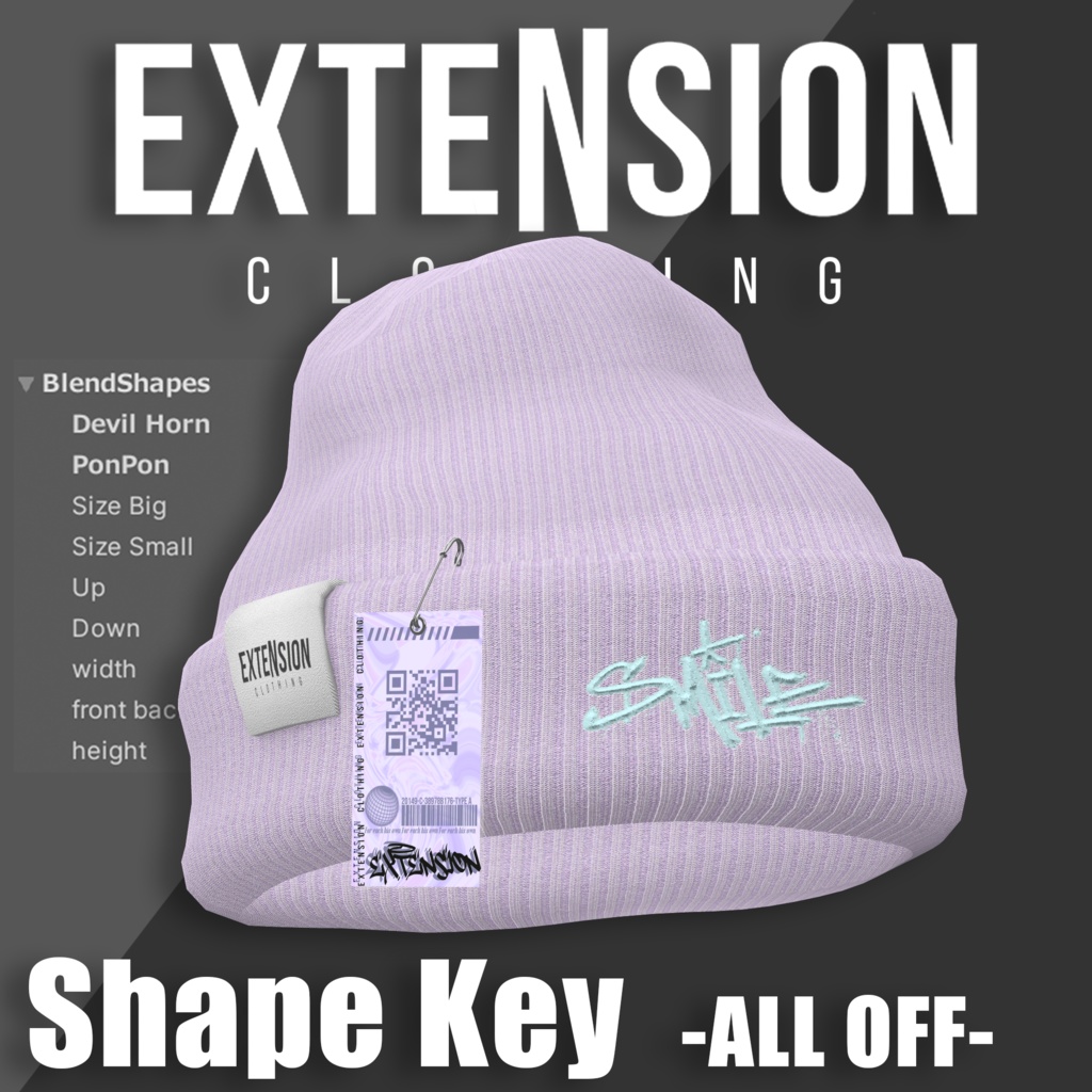 Shape Knitcap ニットキャップ