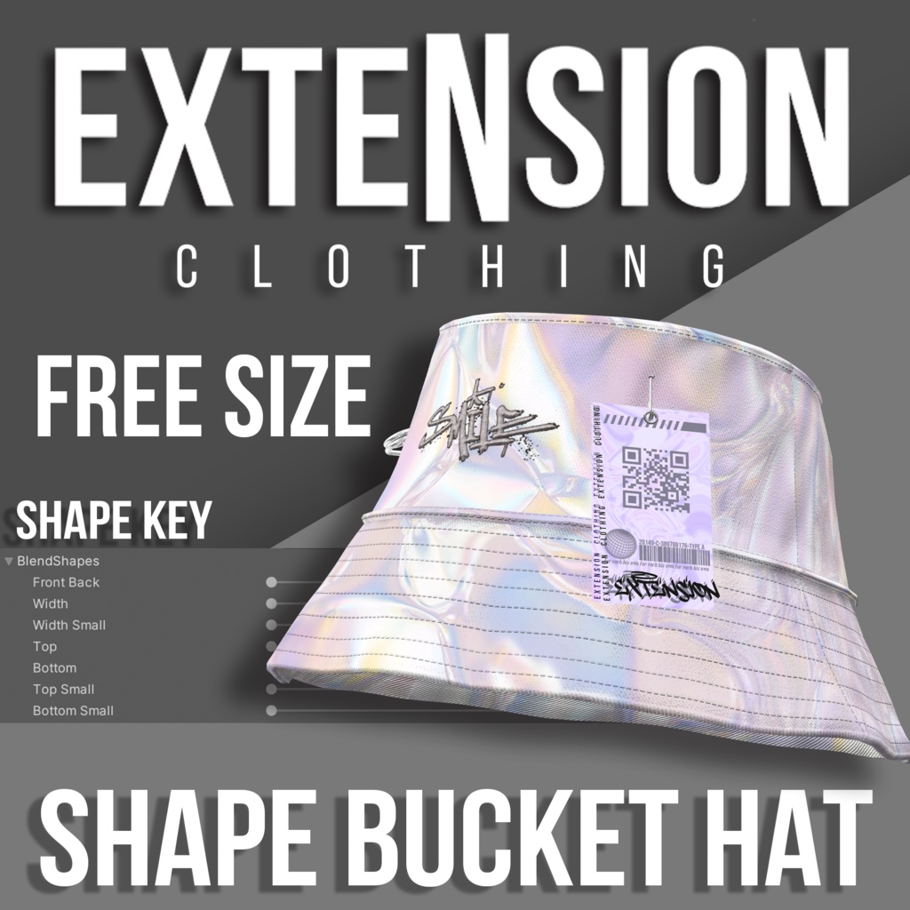 Shape Buckethat バケットハット