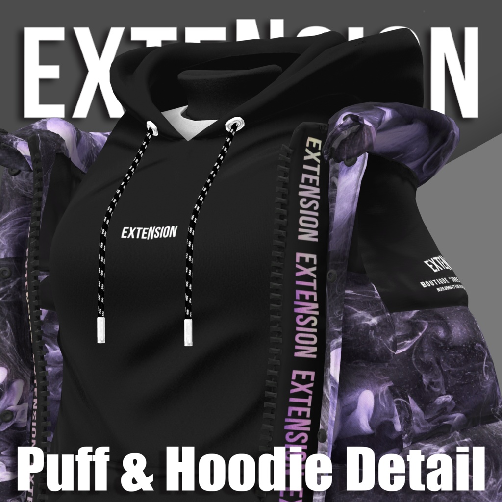 Puff & Hoodie For Anri Minase