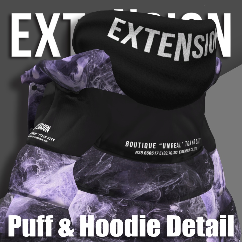 Puff & Hoodie For Yugi & Miyo