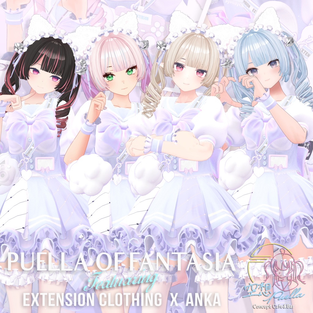 "PUELLA OF FANTASIA" ft.EXTENSION CLOTHING x ANKA
