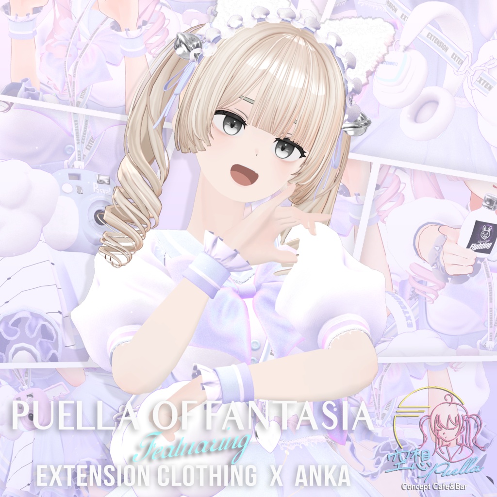 "PUELLA OF FANTASIA" ft.EXTENSION CLOTHING x ANKA