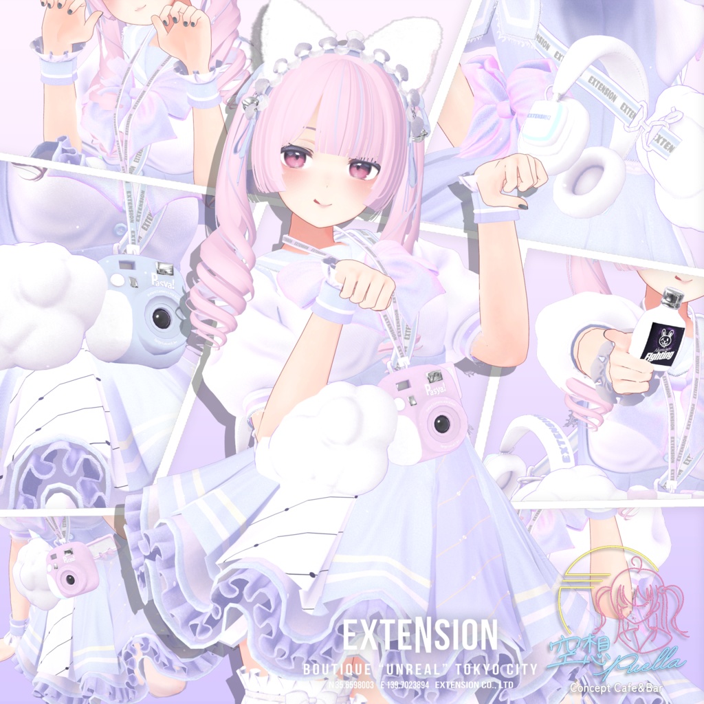 "PUELLA OF FANTASIA" ft.EXTENSION CLOTHING x ANKA