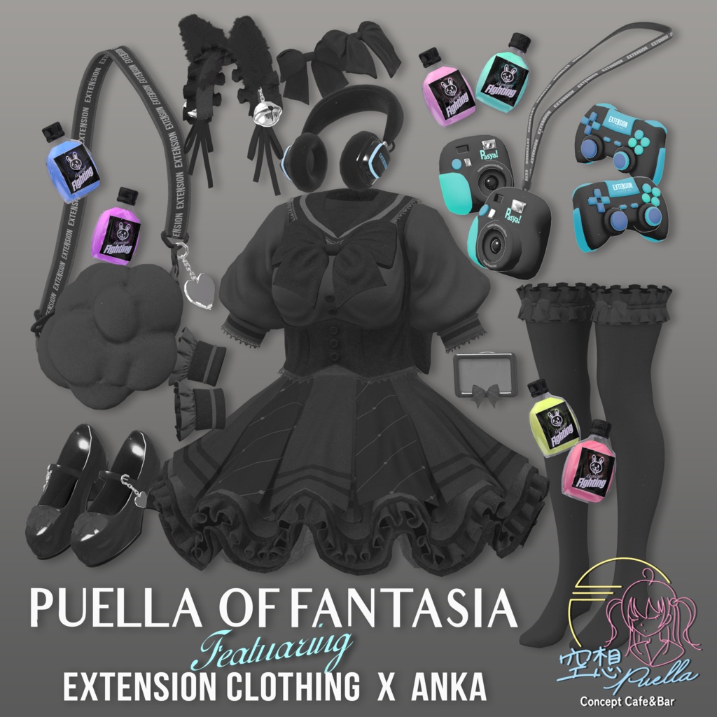 "PUELLA OF FANTASIA" ft.EXTENSION CLOTHING x ANKA