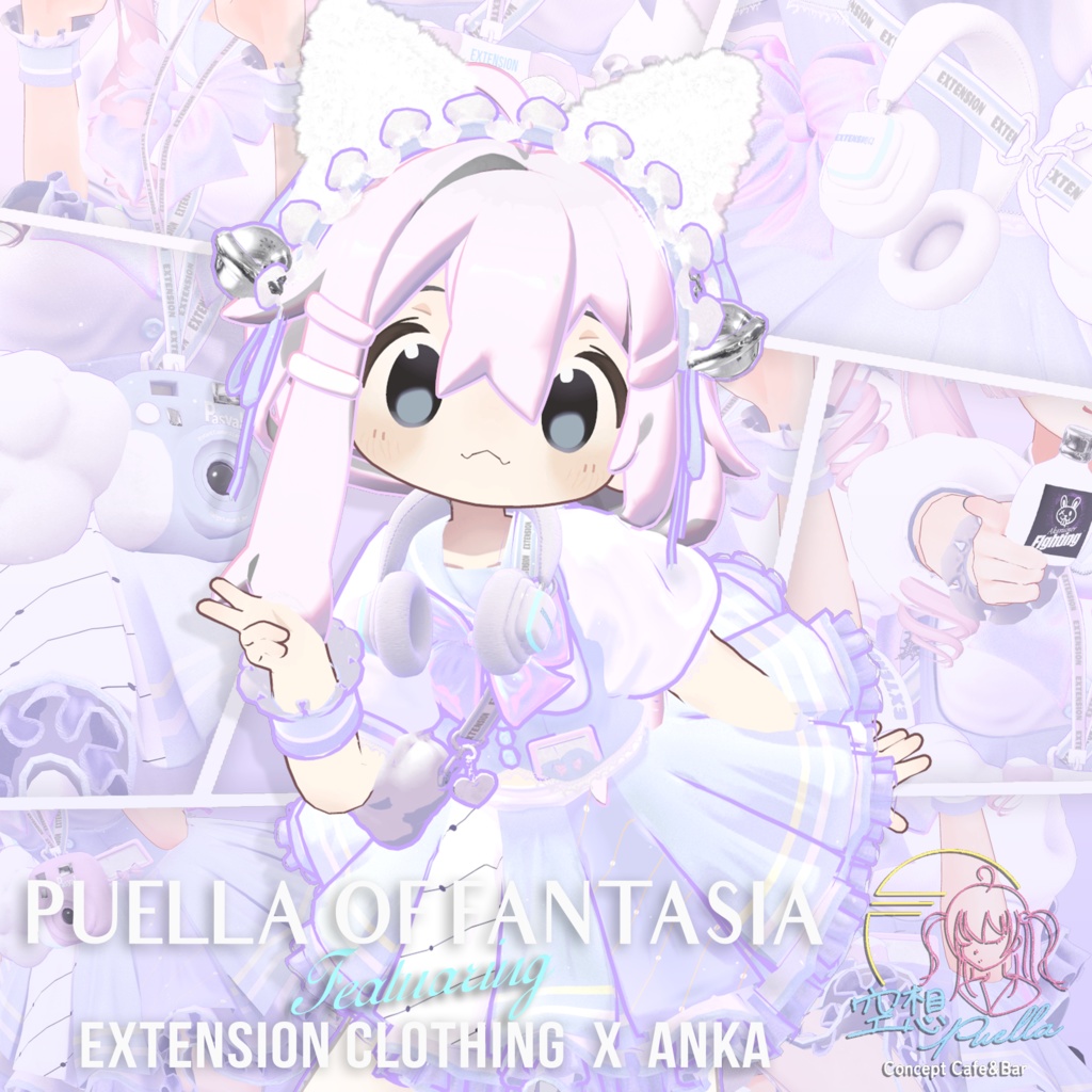 "PUELLA OF FANTASIA" ft.EXTENSION CLOTHING x ANKA