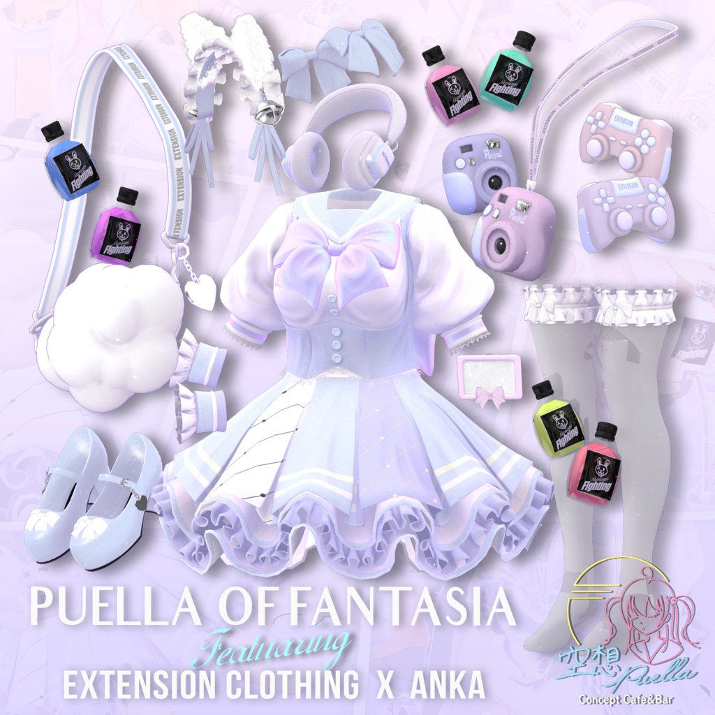 "PUELLA OF FANTASIA" ft.EXTENSION CLOTHING x ANKA